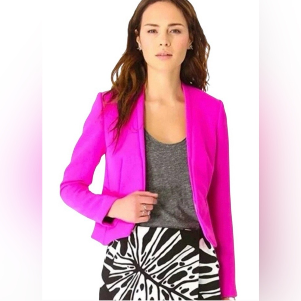 DVF Women's Pink Illene Blazer, size 6